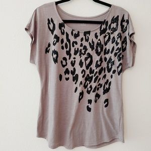 2/$25 Apt 9 Animal Print Top. Size medium